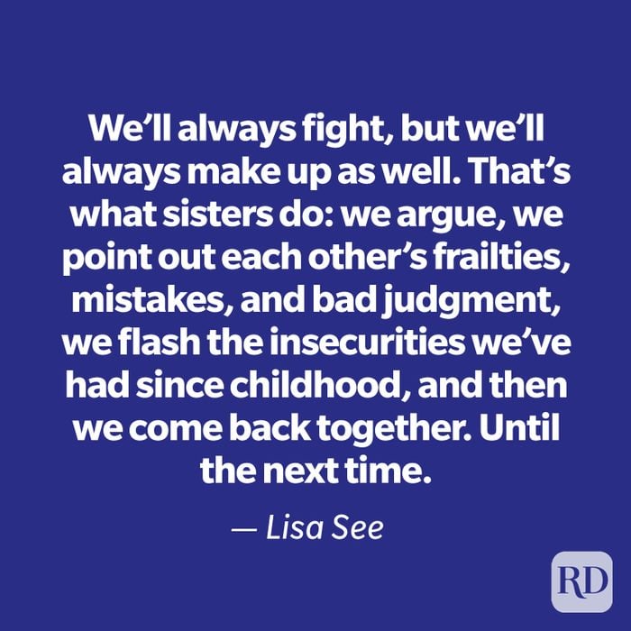 Sister Quotes Lisa See 