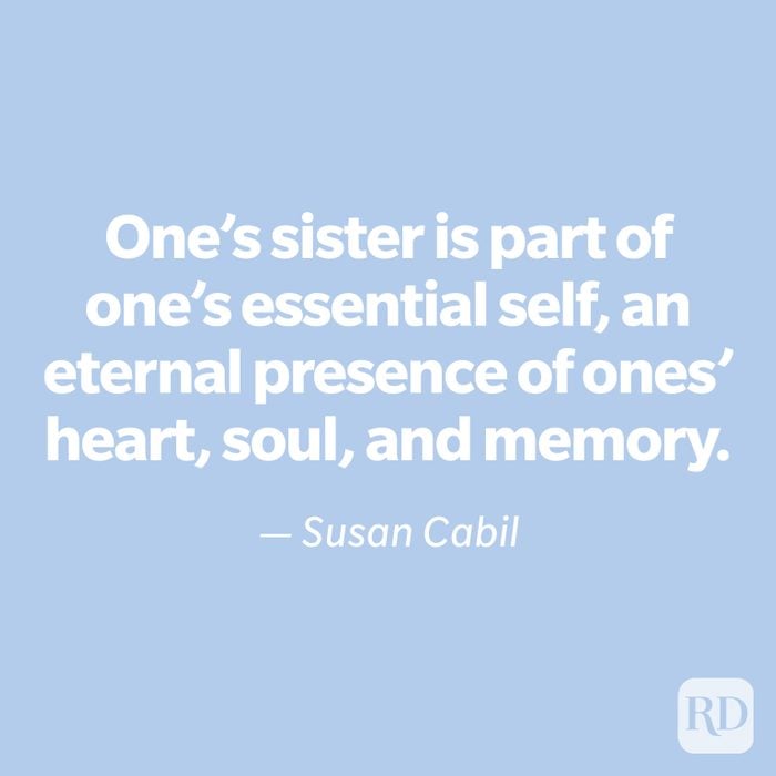 Sister Quotes Susan Cabil