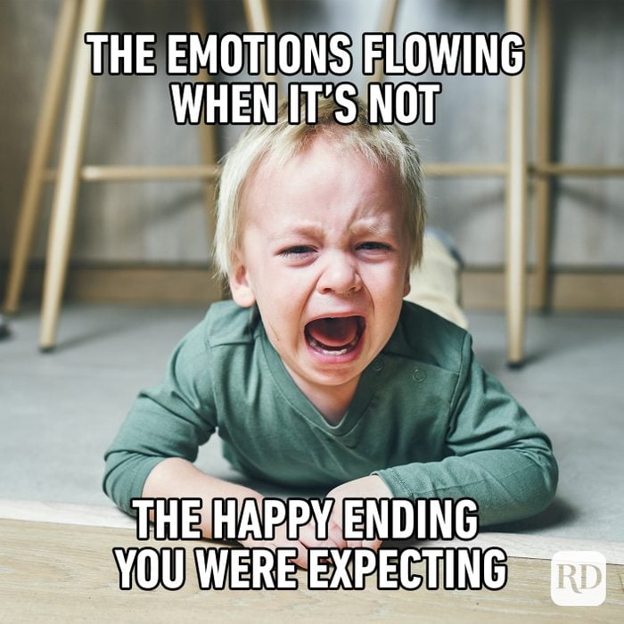 The Emotions Flowing When It's Not The Happy Ending You Were Expecting