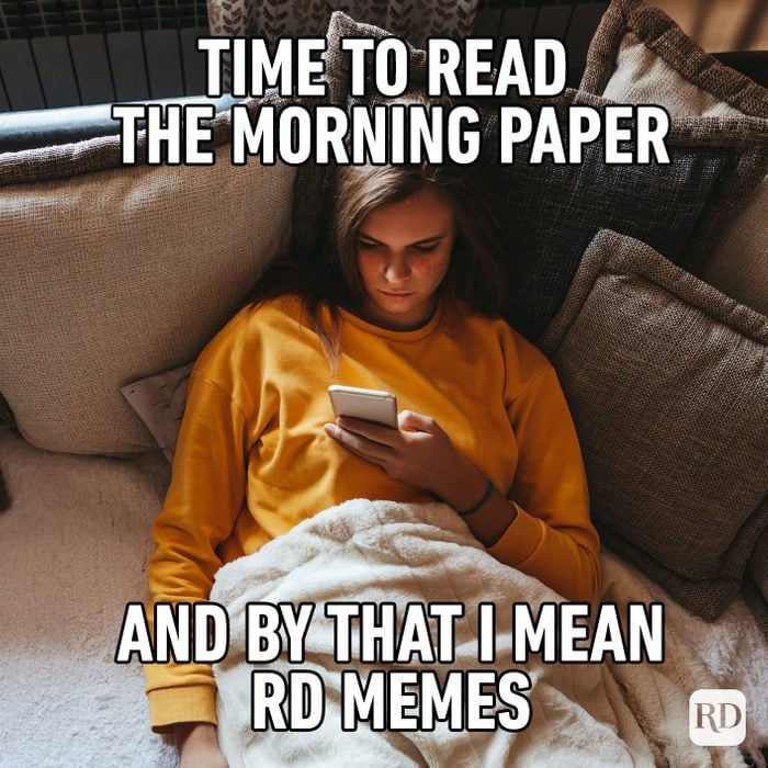 Time To Read The Morning Paper Meme
