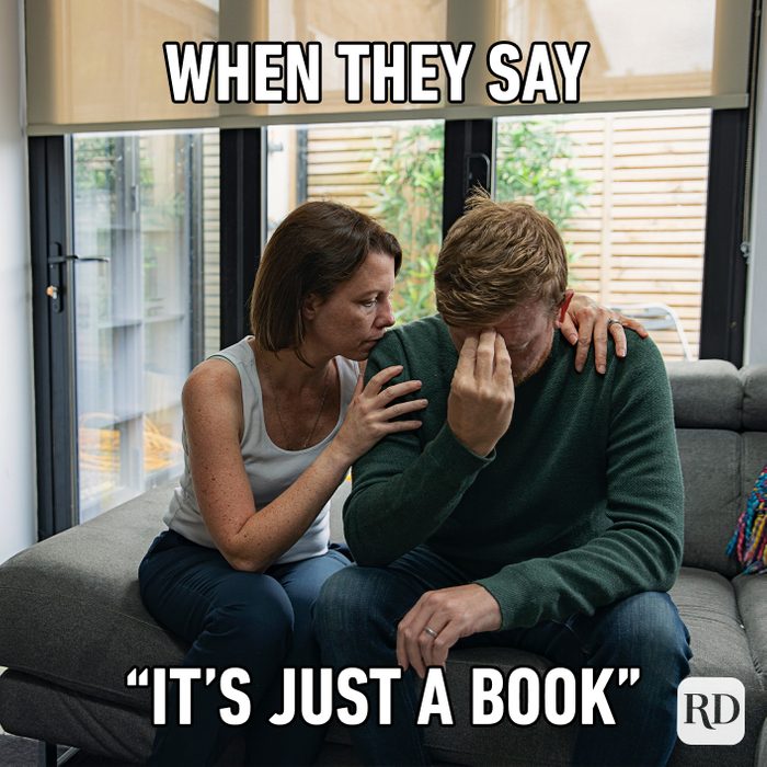 When They Say It's Just A Book