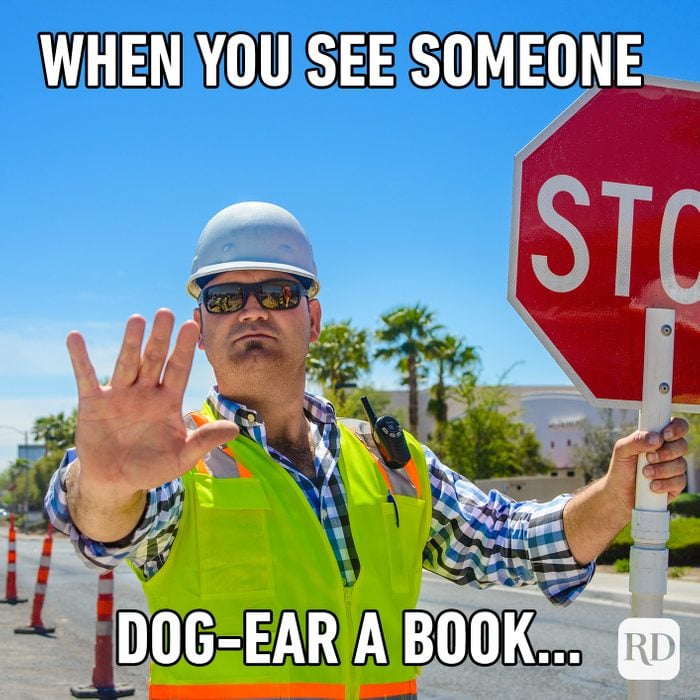 When You See Someone Dog Ear A Book...