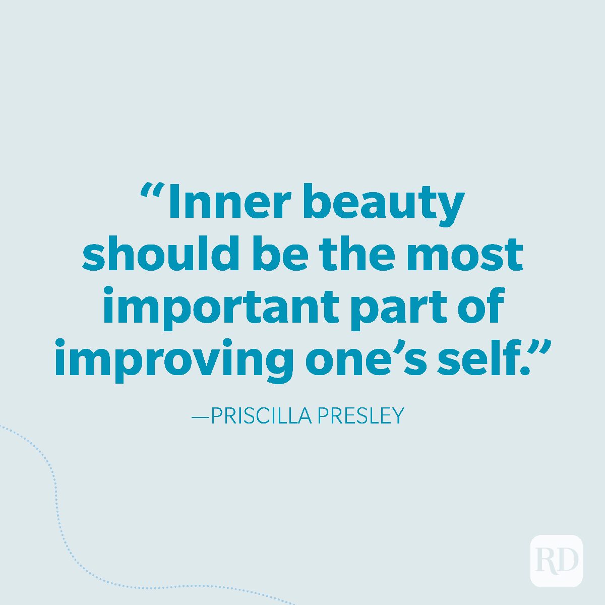 34-Inner beauty should be the most important part of improving one's self