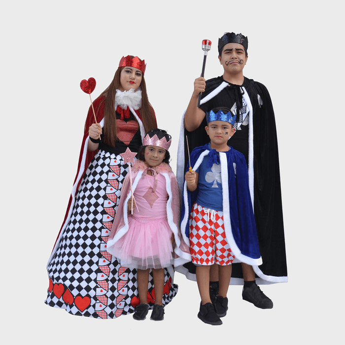 5 Pc Men Royal Poker King And Queen Costume Ecomm Via Etsy
