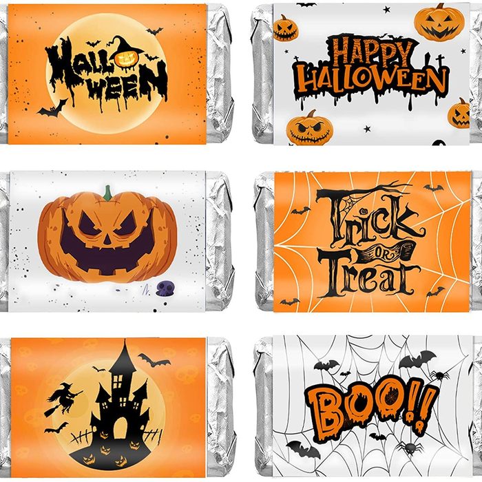 halloween chocolate party favors