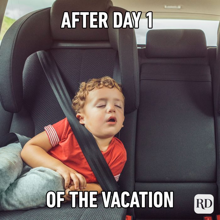 After Day 1 Of The Vacation