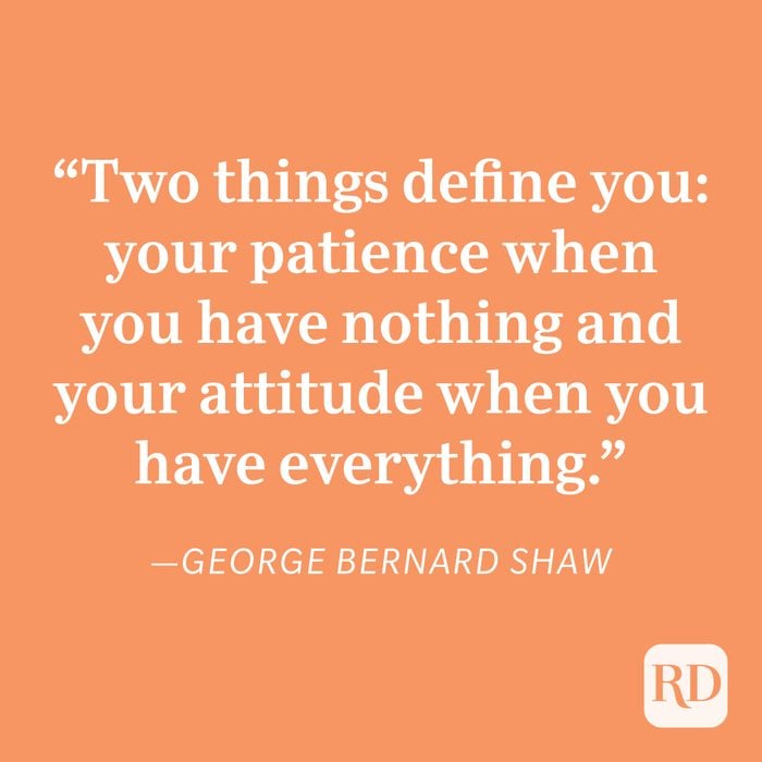 George Bernard Shaw Patience Quote
