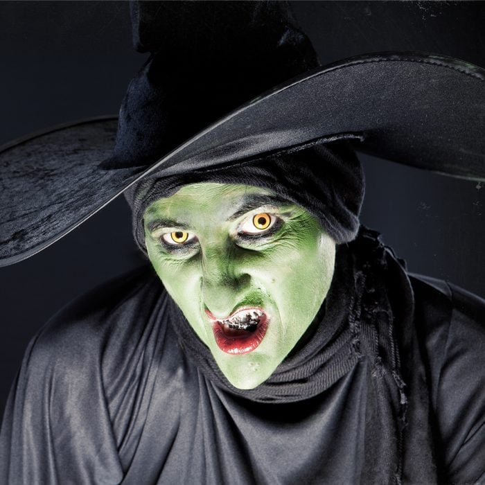 Gettyimages 515449887 A Wicked Witch Sneering At The Camera