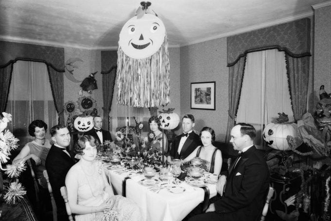Halloween party, Southern California, 1928