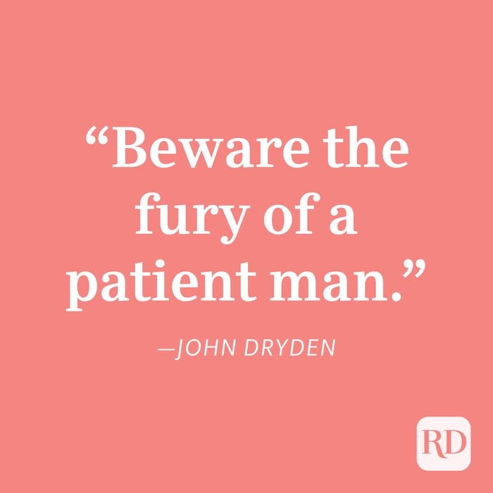 John Dryden Patience Quote