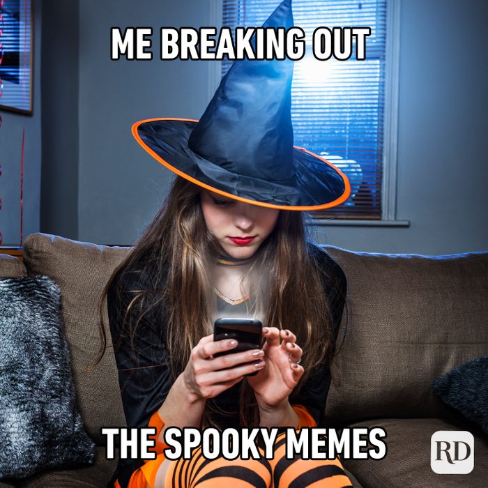 Me Breaking Out The Spooky Memes