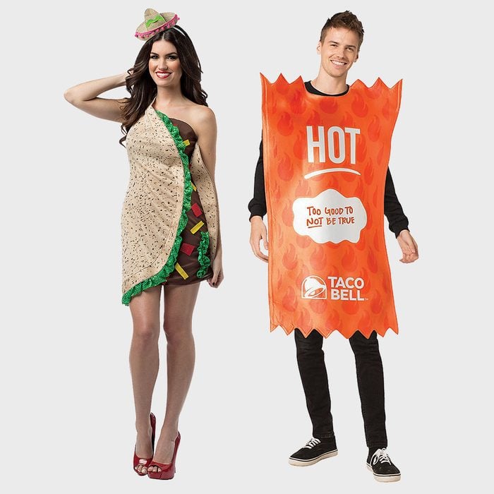 Taco And Hot Sauce Halloween Costume
