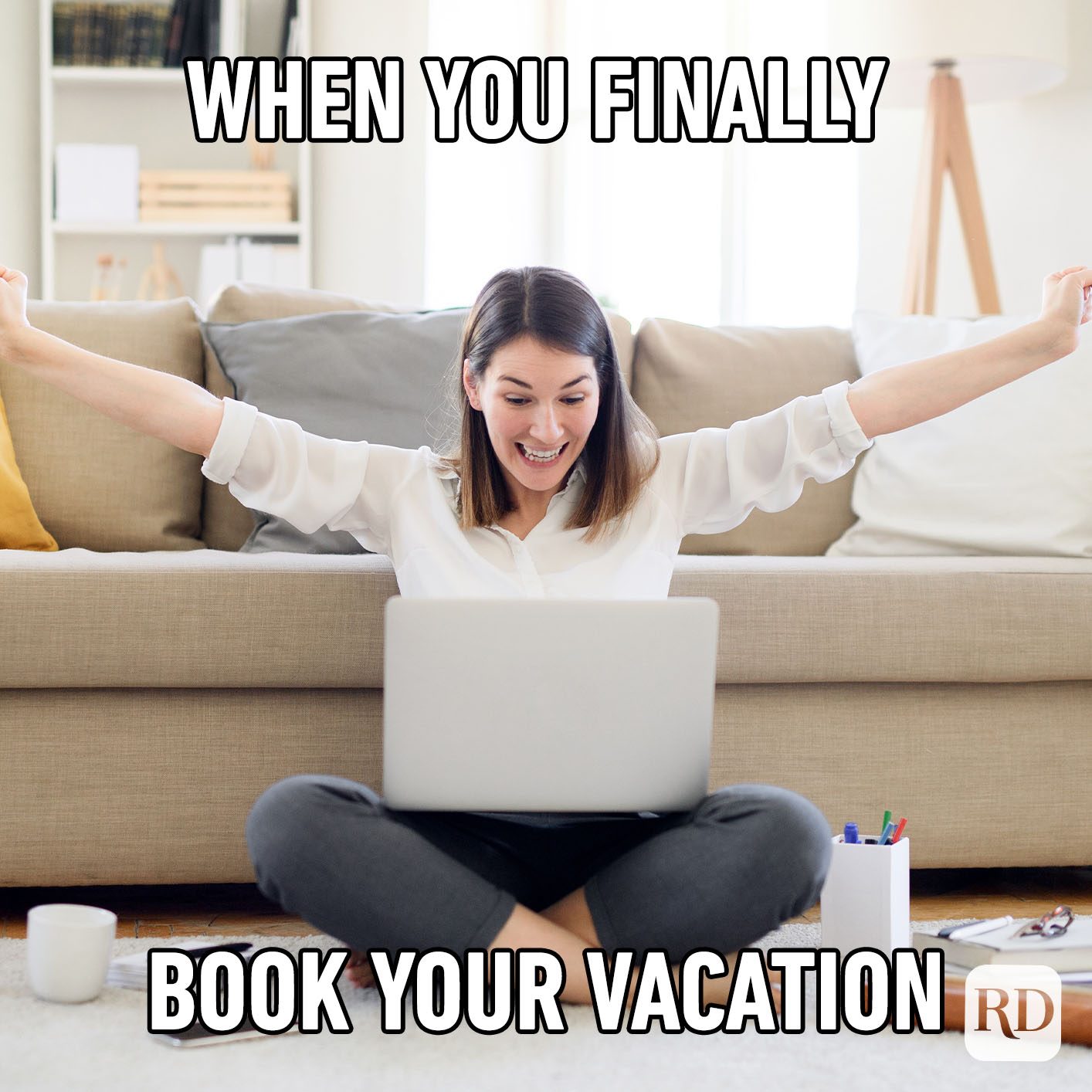 When You Finally Book Your Vacation