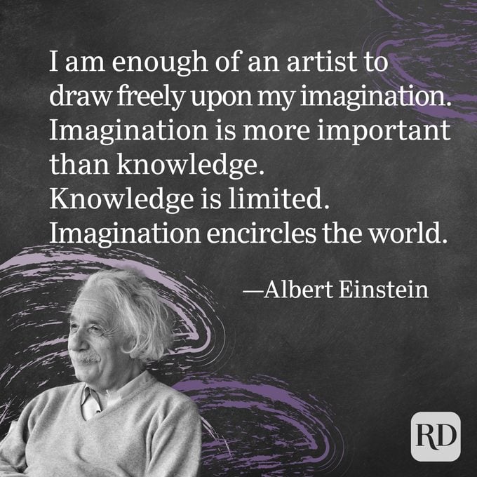 Albert Einstein Quote on Imagination 01