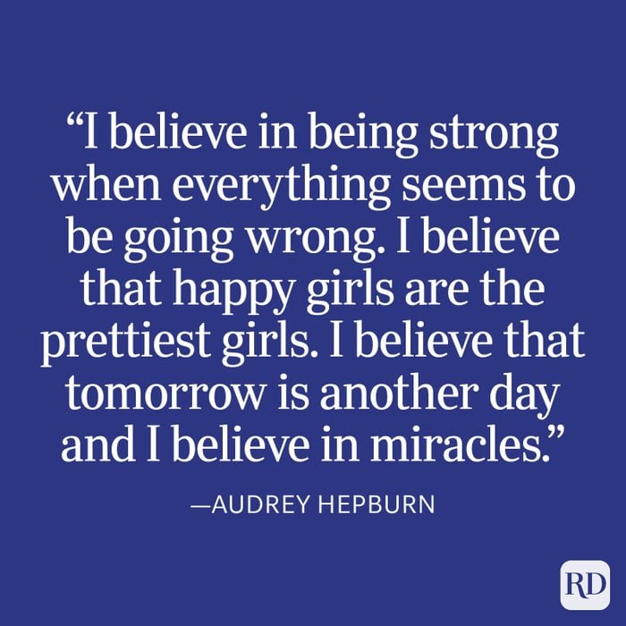 Audrey Hepburn Strength Quote