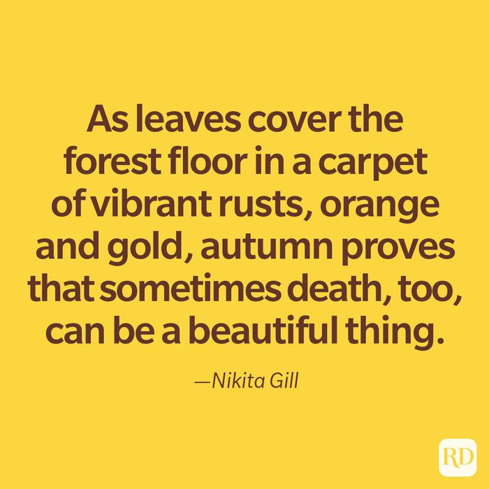 Autumn Quote By Nikita Gill
