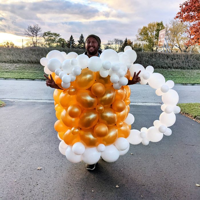 Balloon Beer Halloween Costume Via Balloonfancymn Instagram