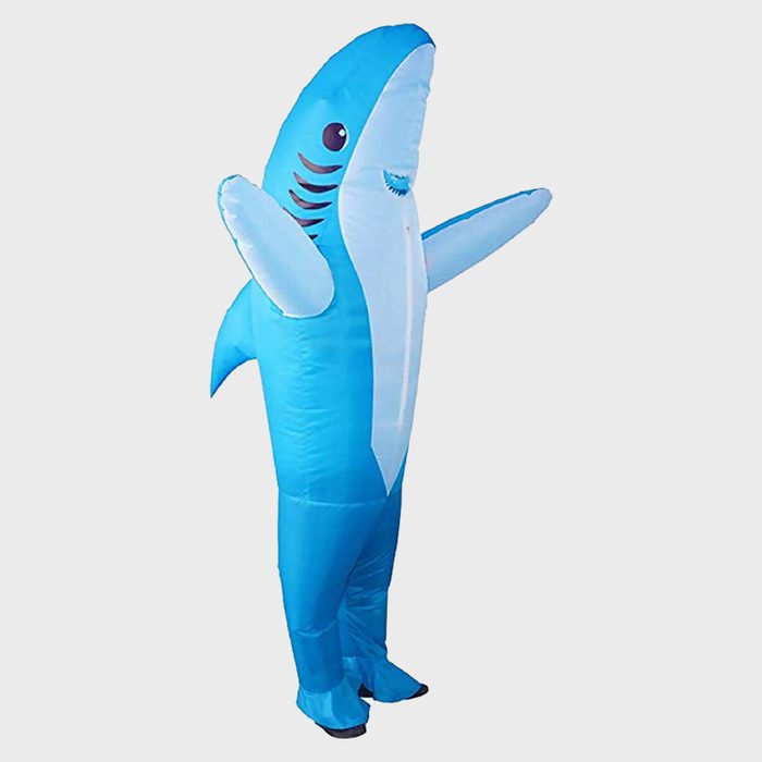 Blow Up Shark Costume Ecomm Via Amazon