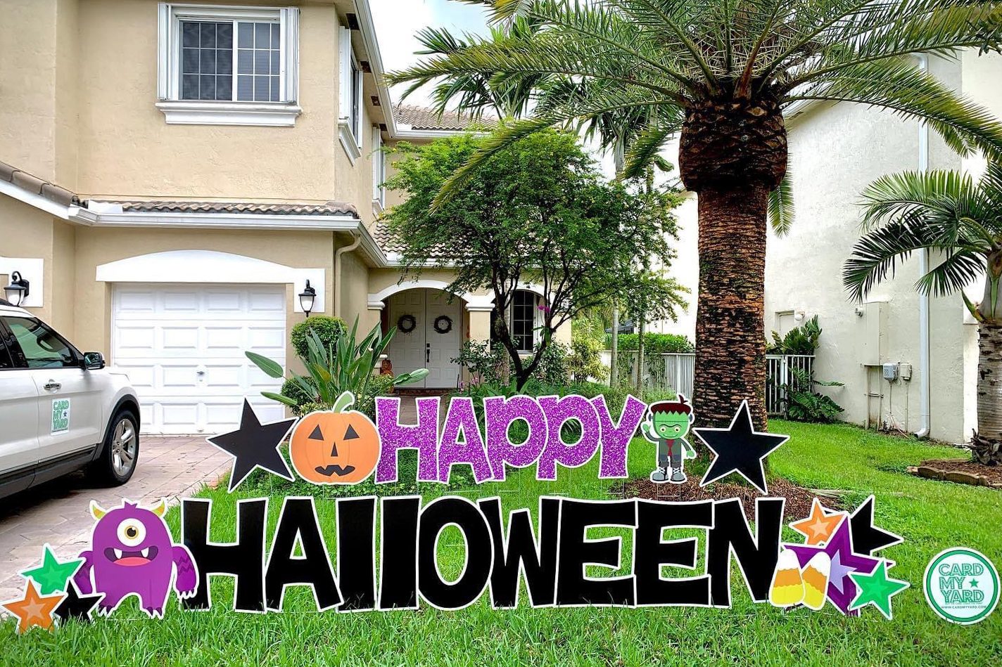 Card My Yard Halloween Sign
