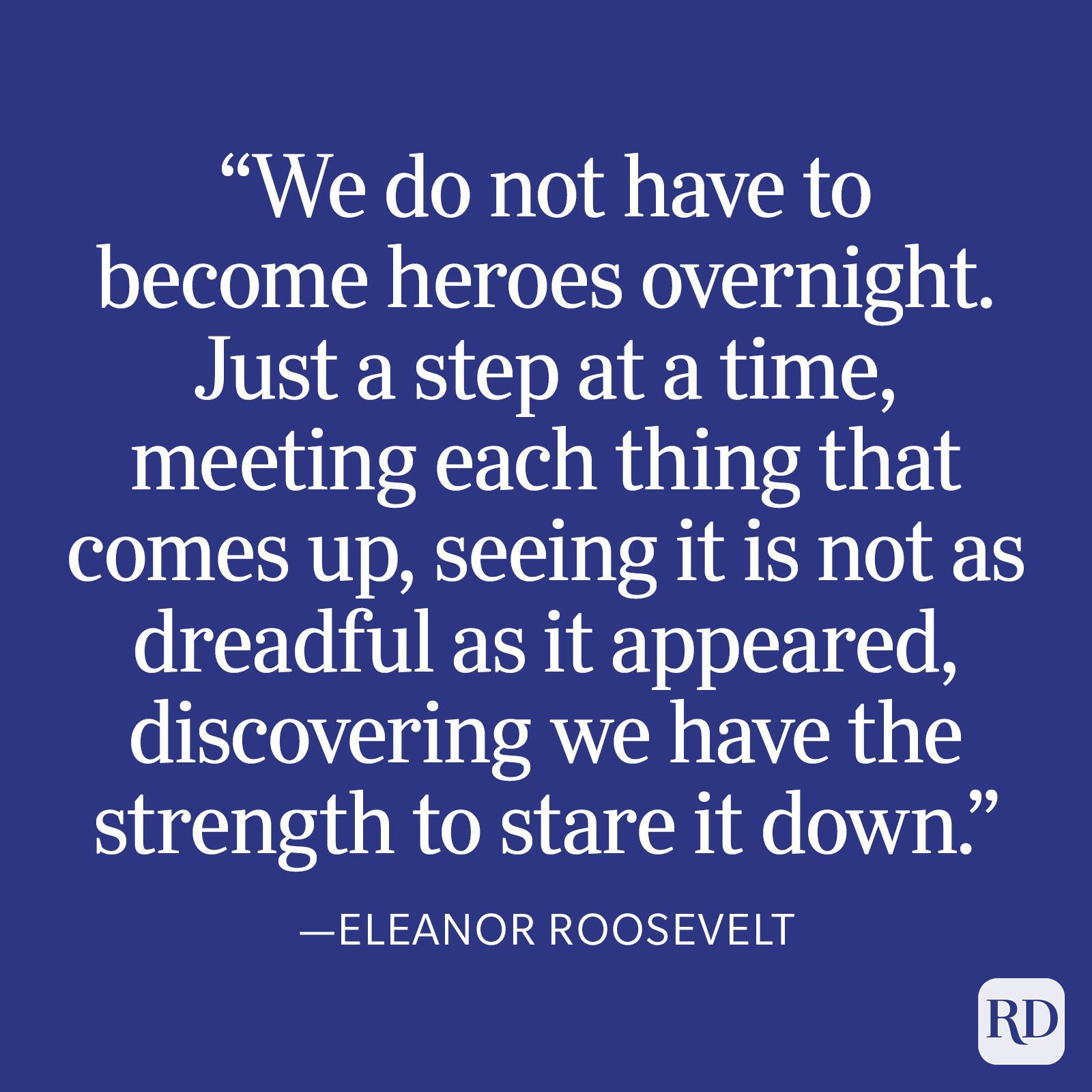 Eleanor Roosevelt Strength Quote