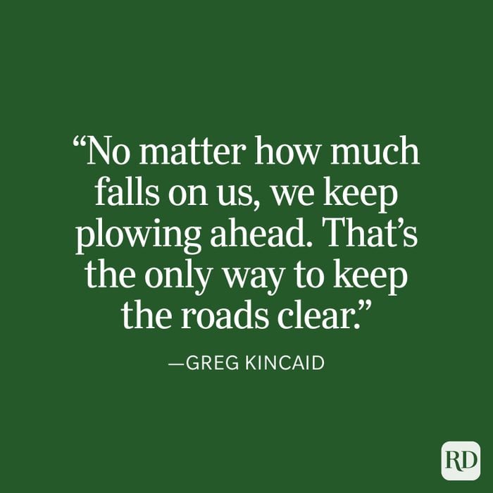 Greg Kincaid Strength Quote