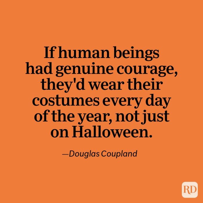 Halloween Quote By Douglas Coupland