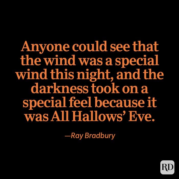 Halloween Quote By Ray Bradbury
