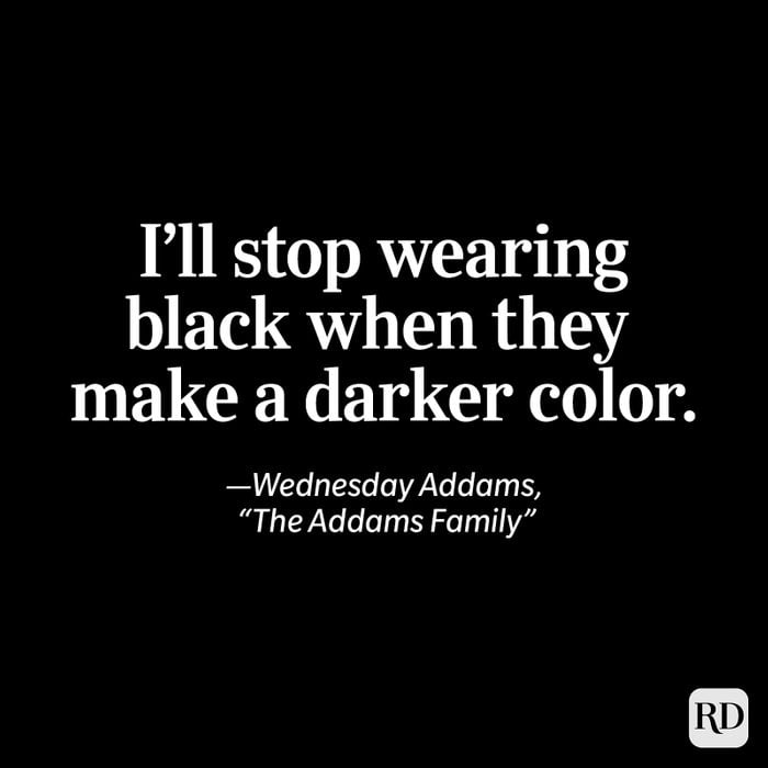 Wednesday Addams quotes