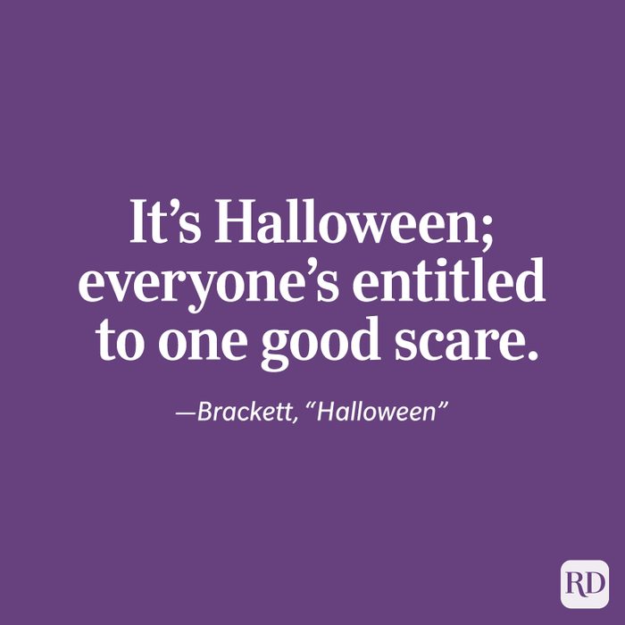 Halloween quote