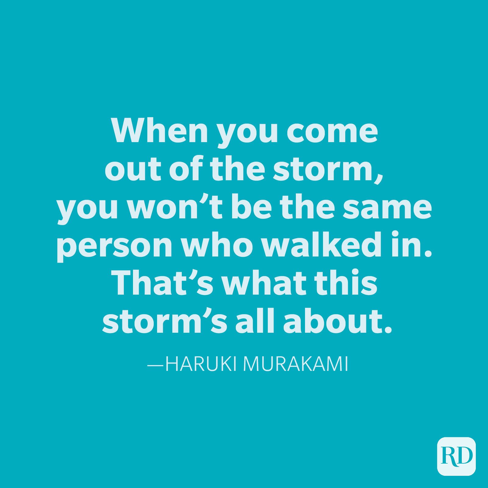 Haruki Murakami Change Quotes