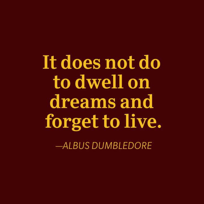 Albus Dumbledore quote