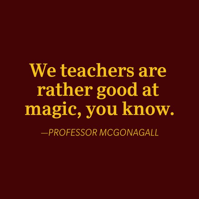professor McGonagall quote