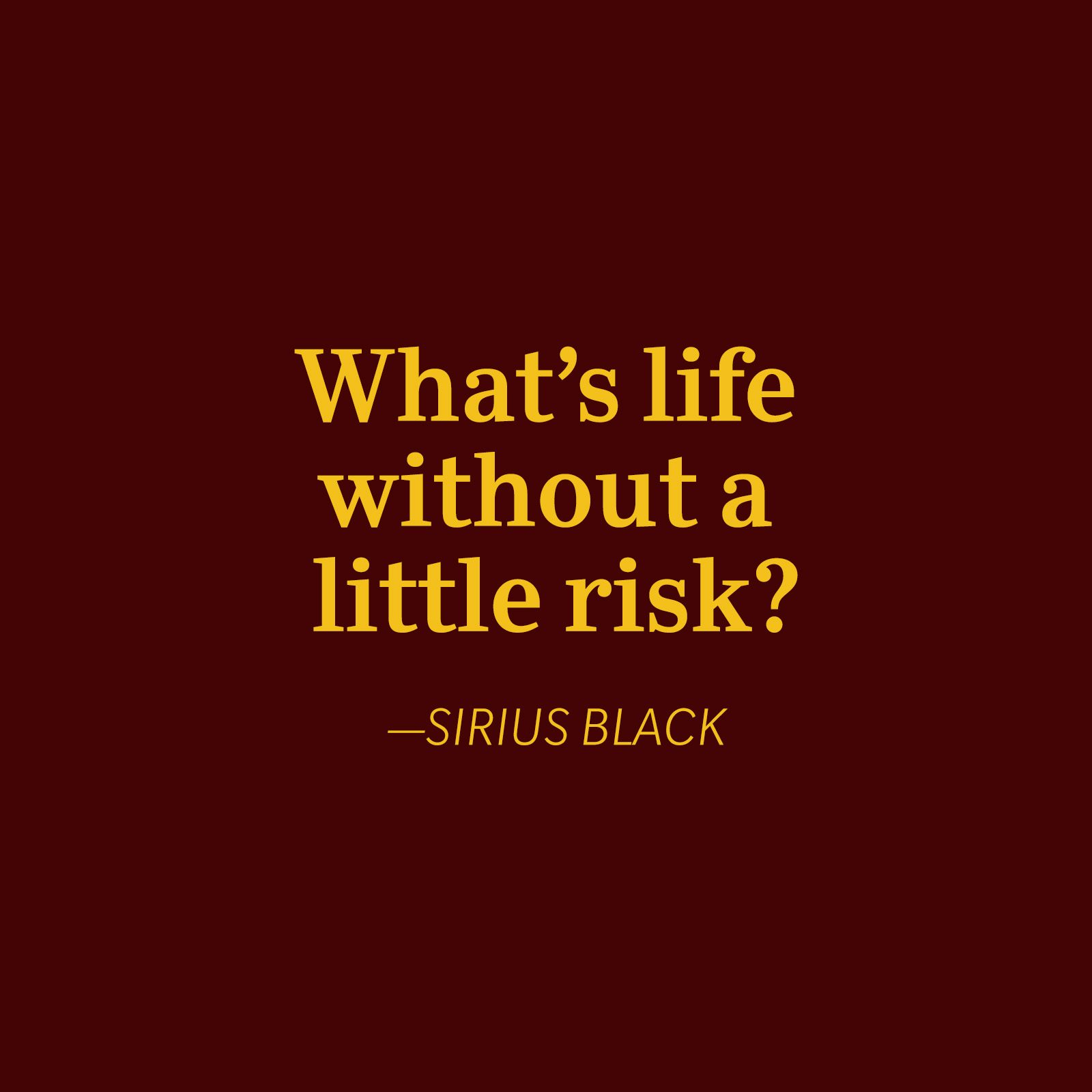 Sirius Black quote