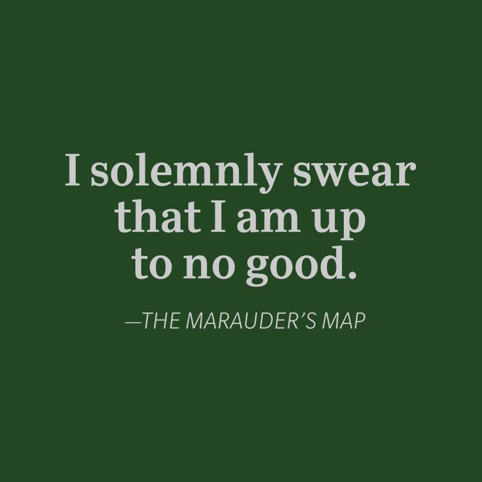 marauders map quote