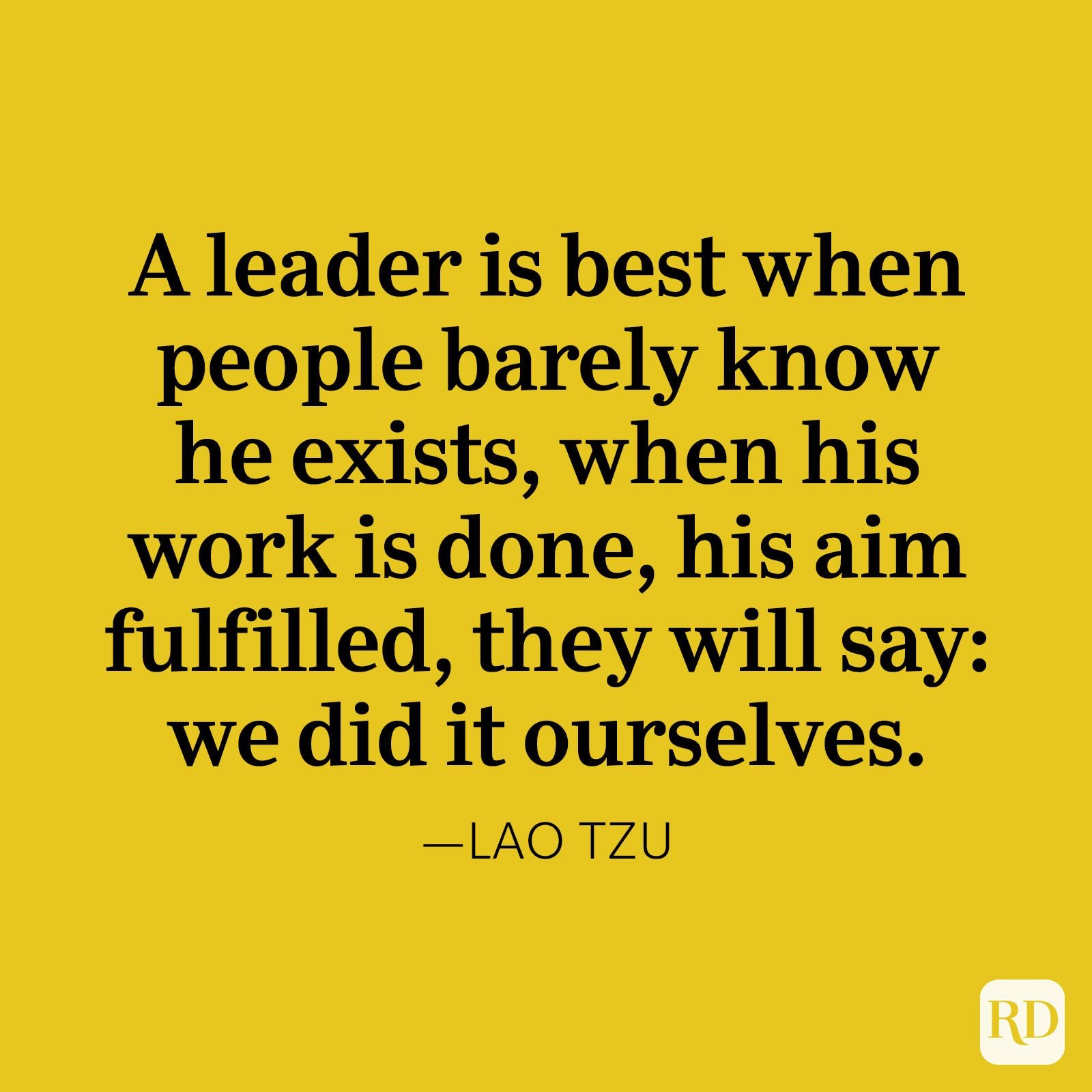 114 Inspiring Leadership Quotes | Reader's Digest