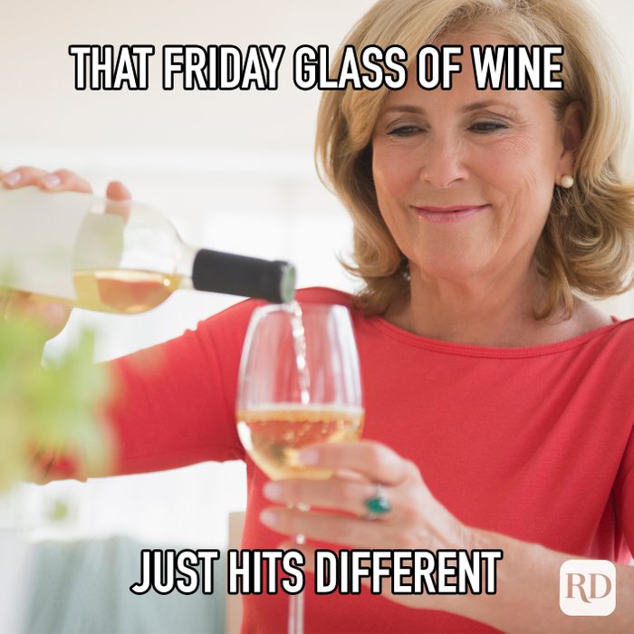 That Friday Glass Of Wine
