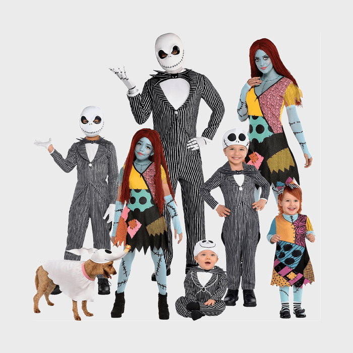 The Nightmare Before Christmas Family Costume Ecomm Via Partycity