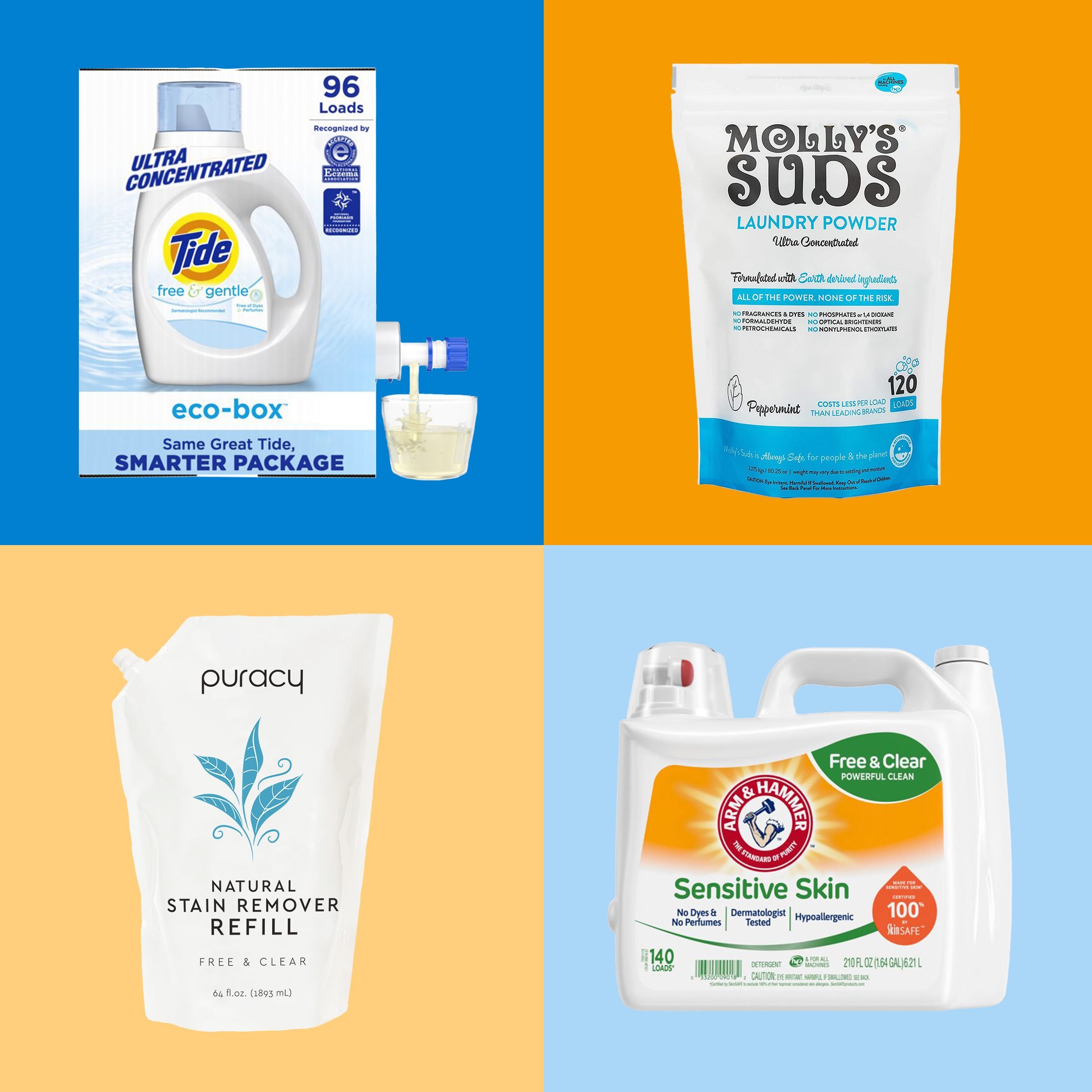 17 Best Laundry Detergents 2022 — Sensitive Skin, Natural, Eco-Friendly
