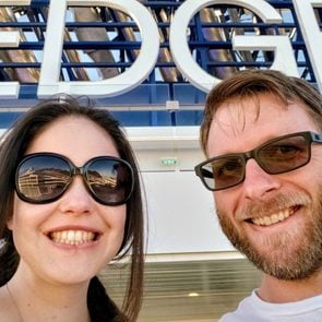 Billy Hirsch And Girlfriend Close Up On Celebrity Edge Cruise