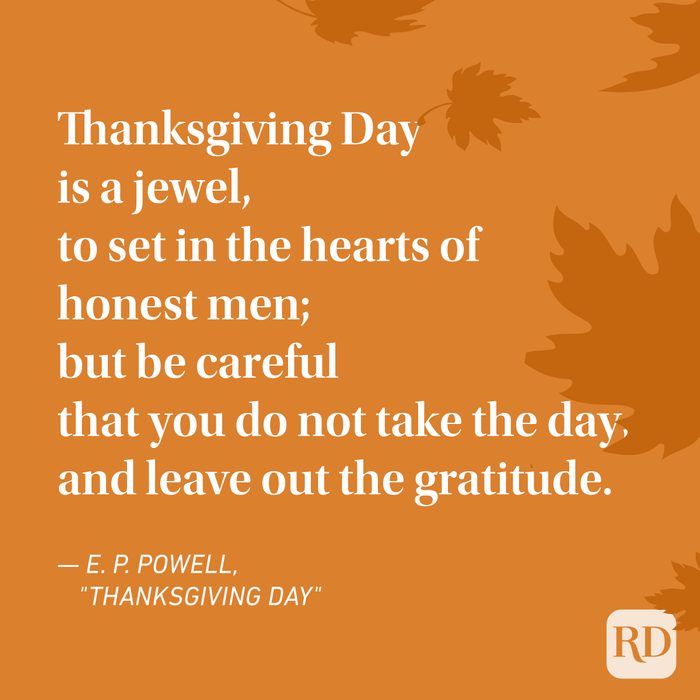 E. P. Powell Thanksgiving Poems