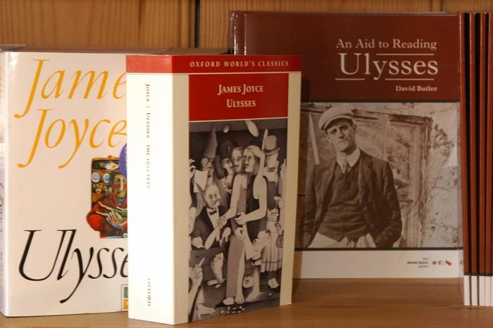 the famous literary masterpiece 'Ulysses' by Irishman James Joyce
