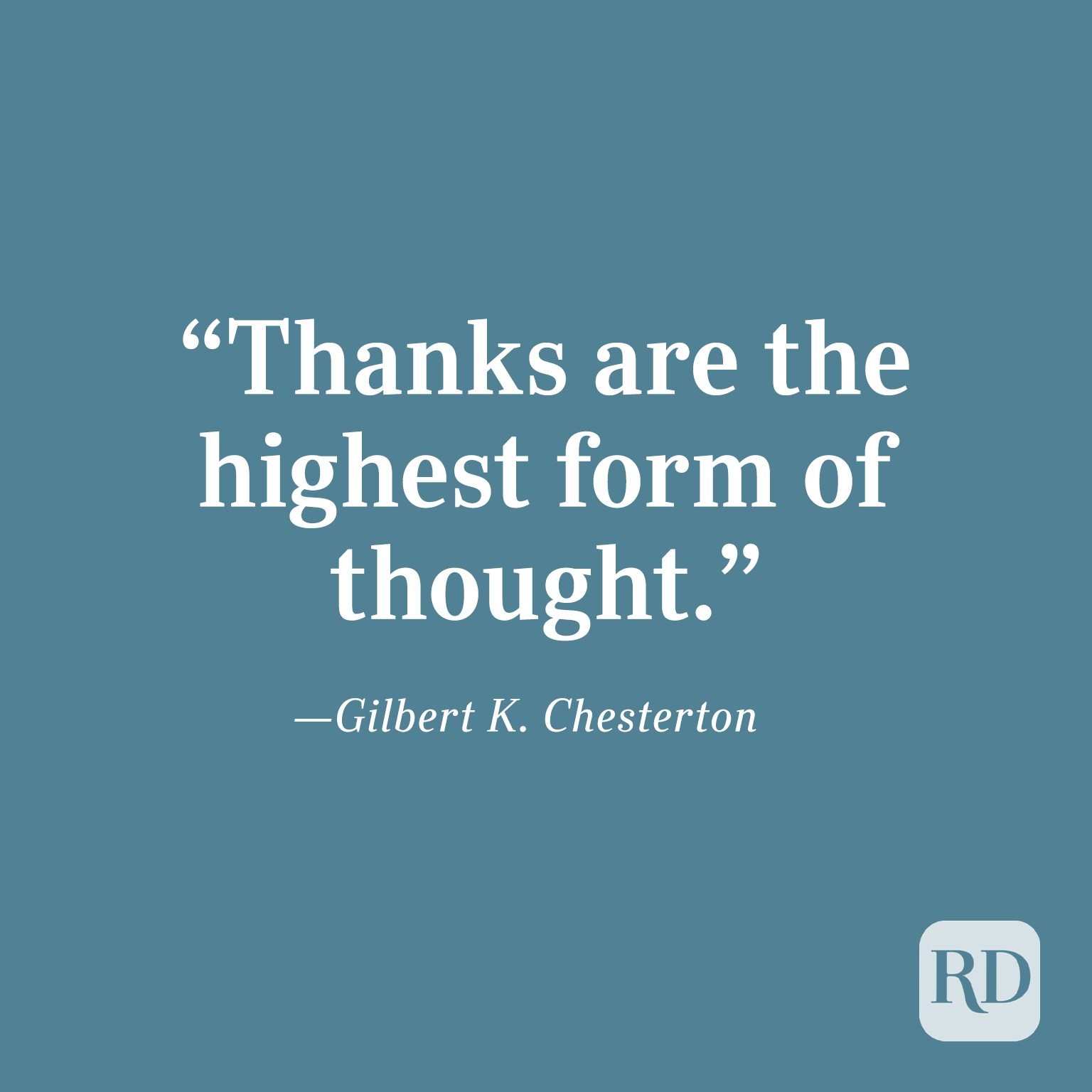 Gilbert K. Chesterton Gratitude Quotes 6