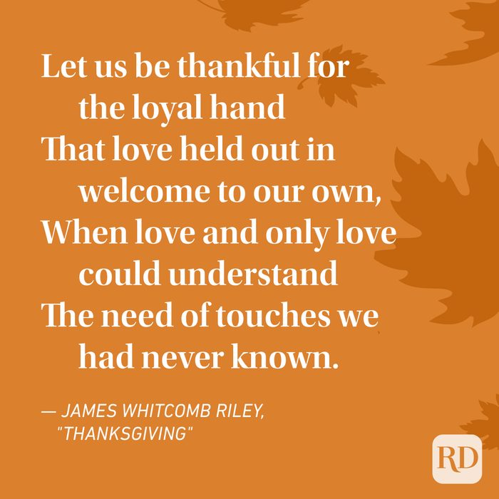 James Whitcomb Riley Thanksgiving Poems