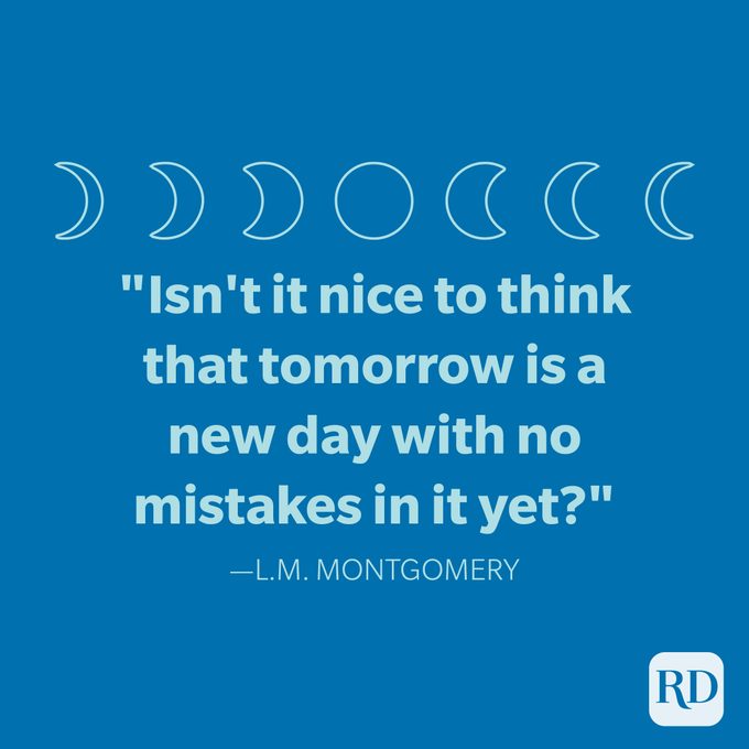 L.M. Montgomery Goodnight Quote