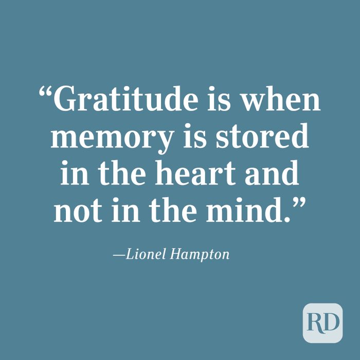 Lionel Hampton Gratitude Quotes 16