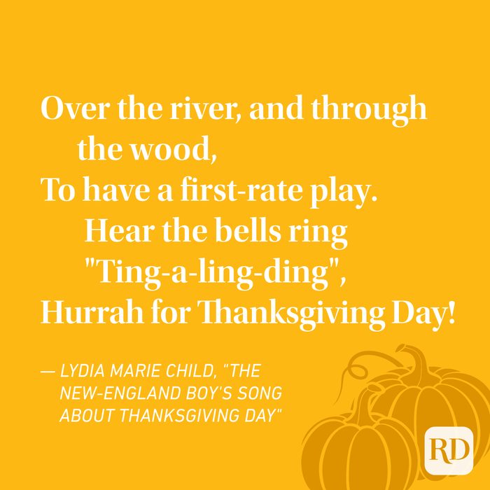 Lydia Marie Child Thanksgiving Poems