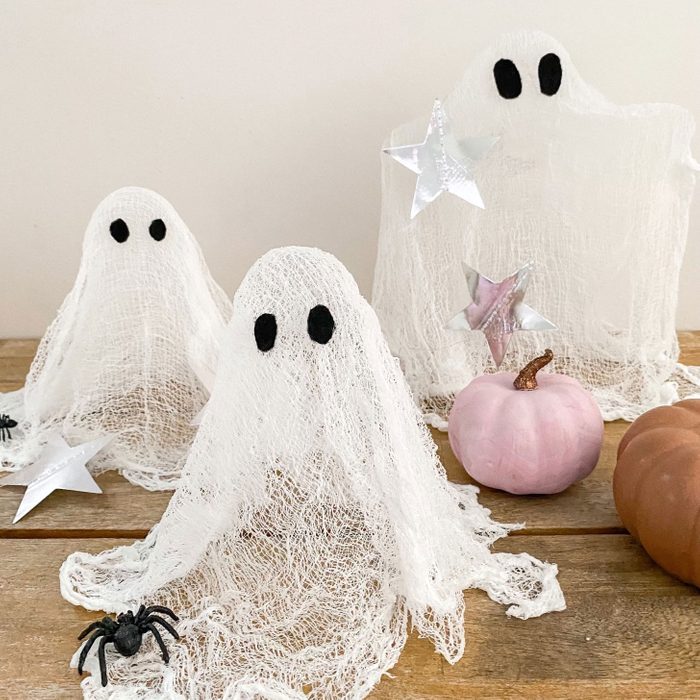 Cheese Cloth Ghost Craft