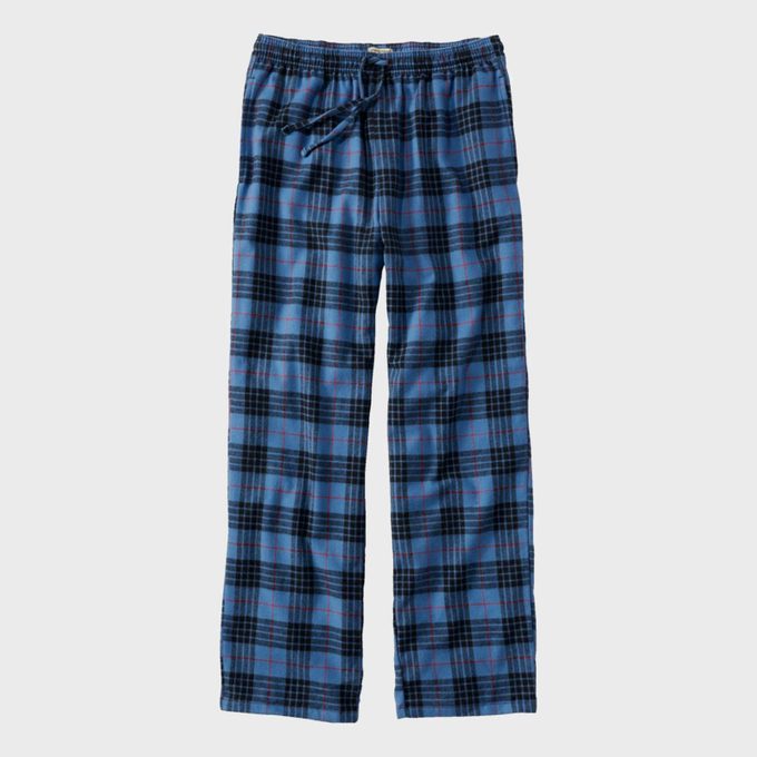 Rd Ecomm L.l. Bean Scotch Plaid Flannel Sleep Pants