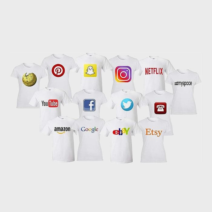 social media shirts