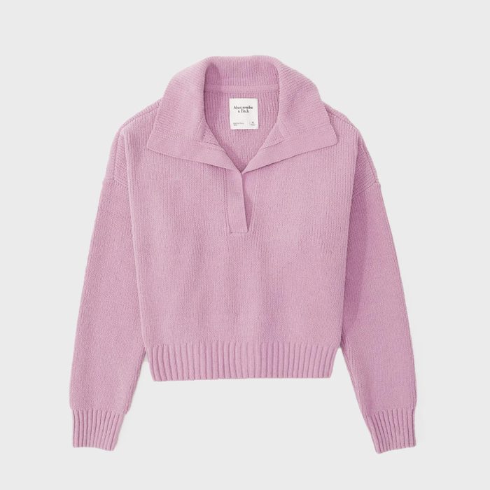 Rd Ecomm Pink Neck Collar Sweater Via Abercrombie.com